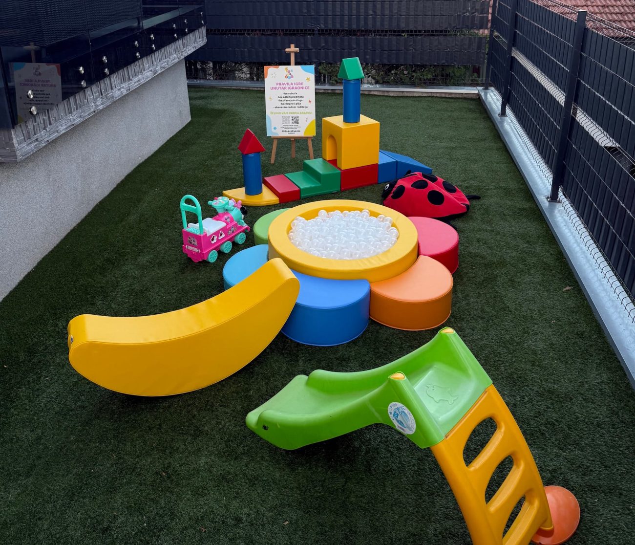 Soft play Šareni cvijet